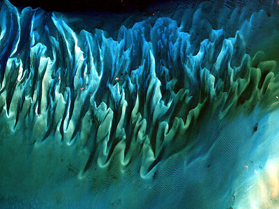 Bahamas, ocean sand