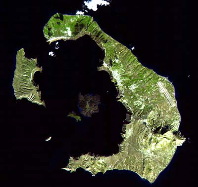 Greece, Santorini volcano